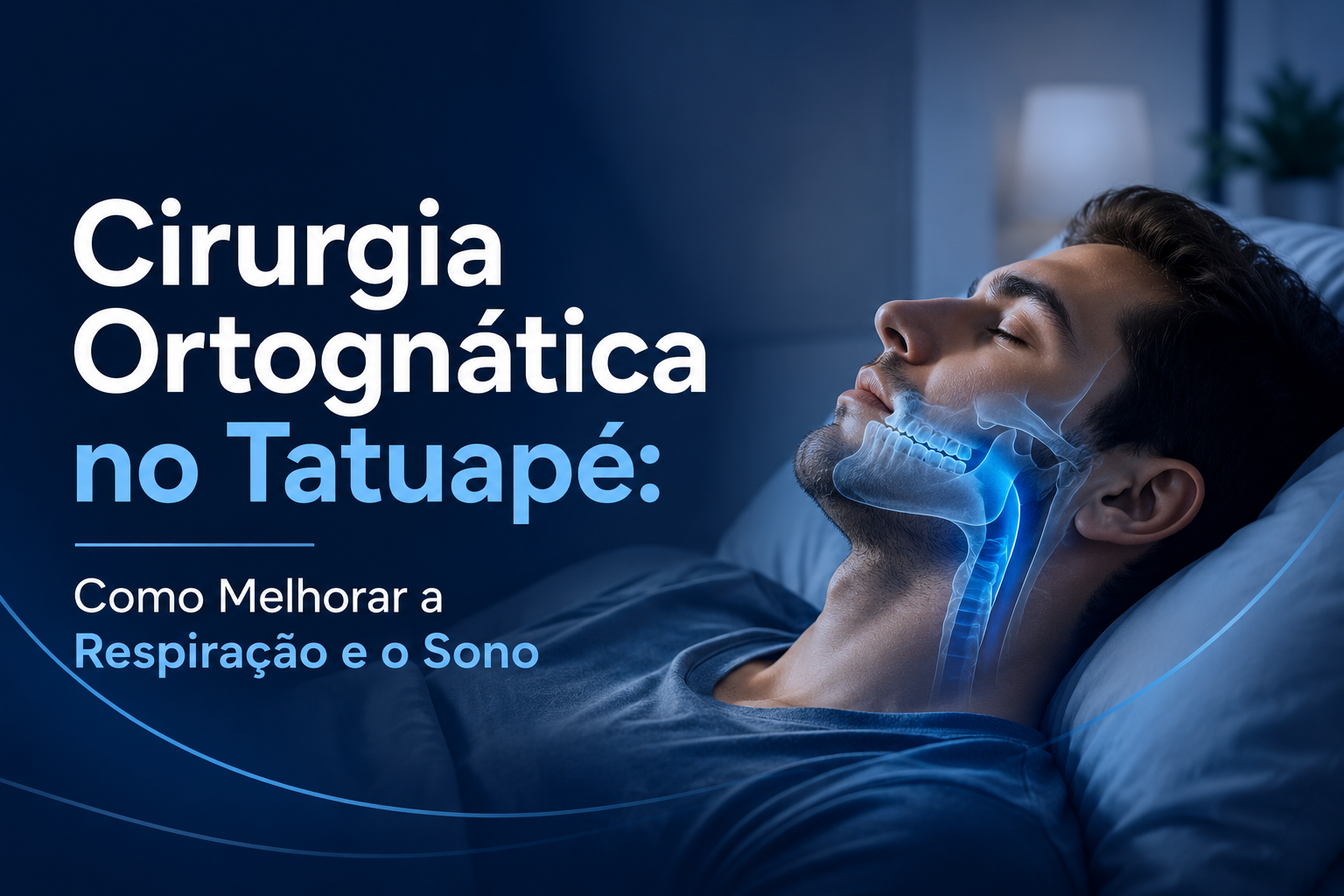Cirurgia Ortognática no Tatuapé: Como Melhorar a Respiração e o Sono